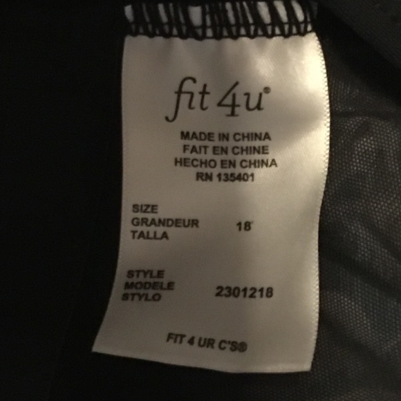 Fit 4 Ur C's Victoria Hi Neck Zip Tank~Size 18 - Picture 9 of 11